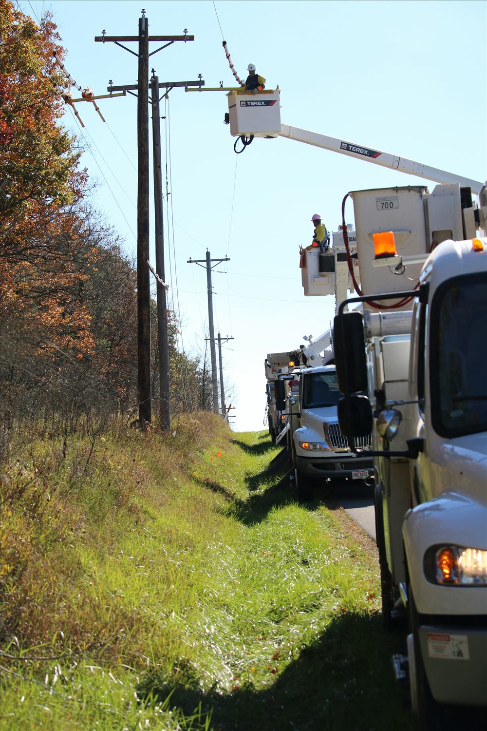 Work vehicles and crew
